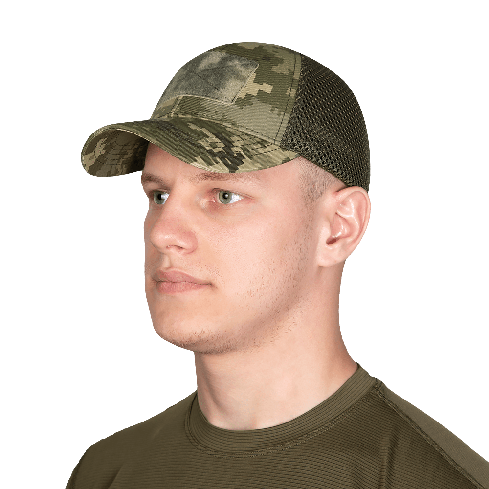 Бейсболка Camotec CM Mesh Tactic Піксель KOMBAT