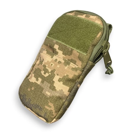 Підсумок під телефон оксфорд нейлон 1000D піксель зелений Tactic4Profi