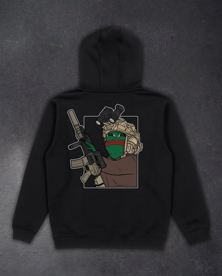 Худі на флісі / без флісу "Operator Pepe" We feel