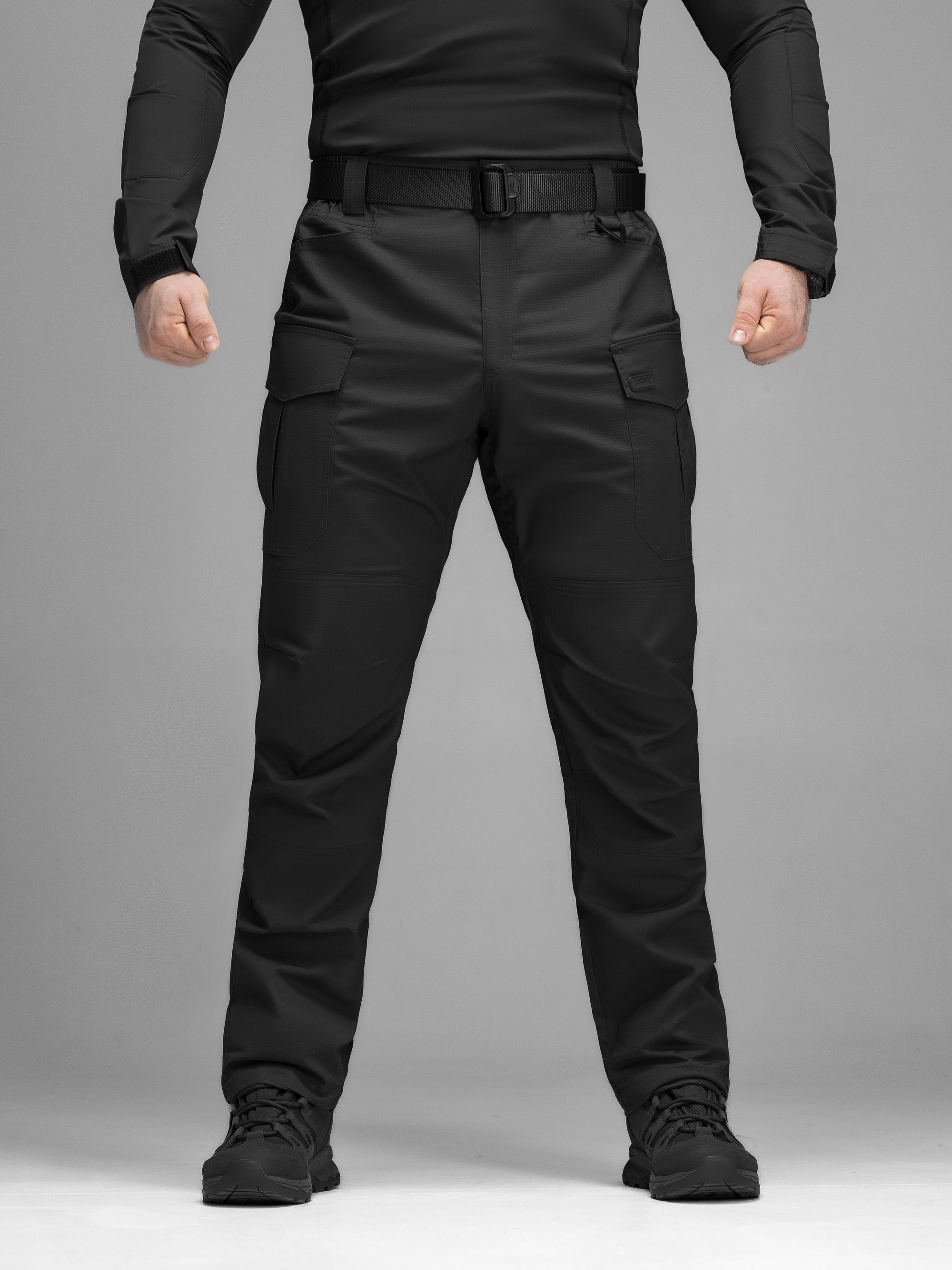 Штаны карго тактические BEZET Ranger черный - Фото 4