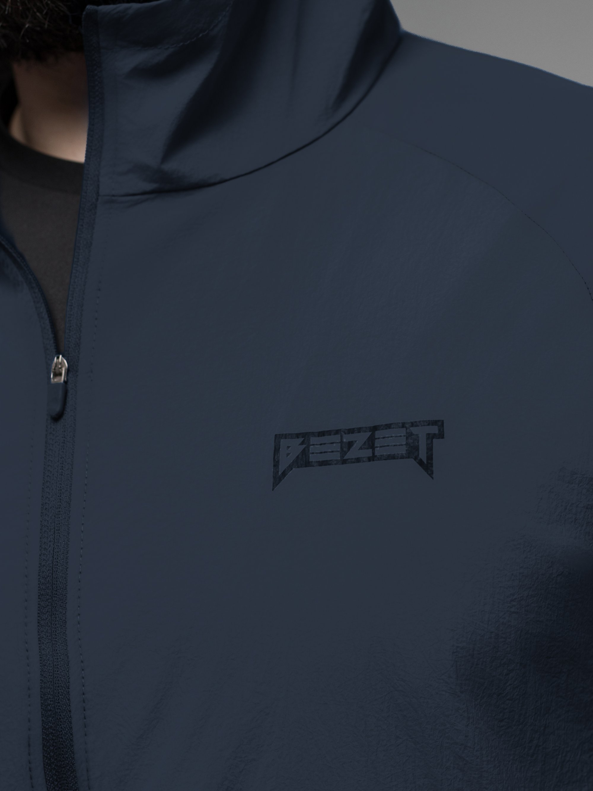 Куртка вітрівка BEZET Solguard UV 100 синій - Фото 19