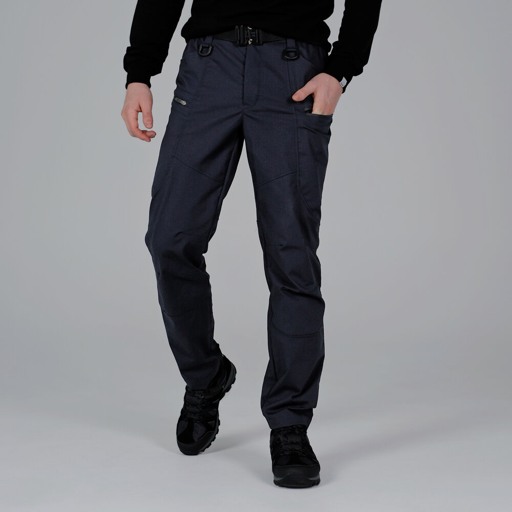 Штани чоловічі повсякденні Slavni Revolt темно-сині