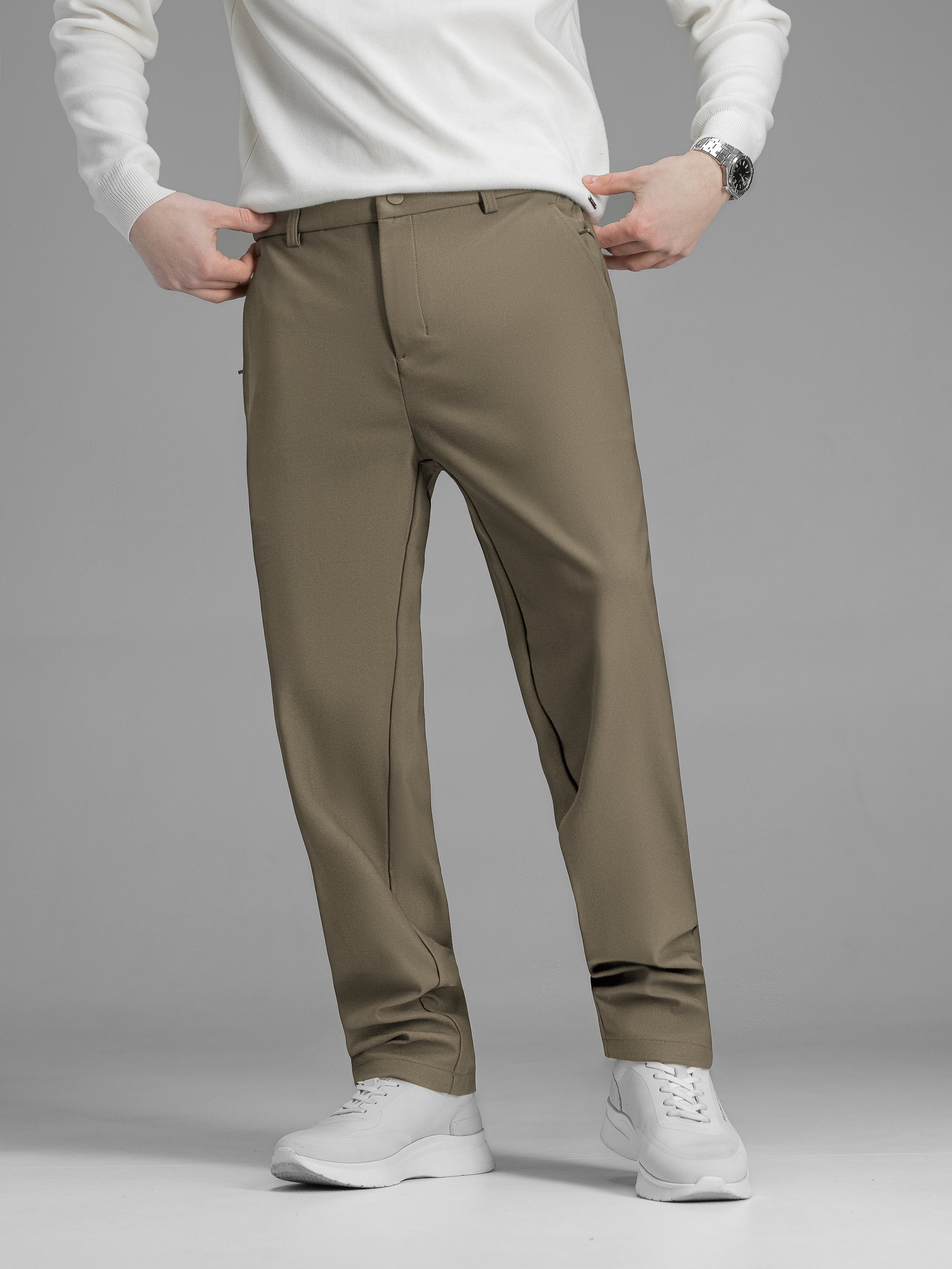 Брюки BEZET Gentle пісочний - Фото 4