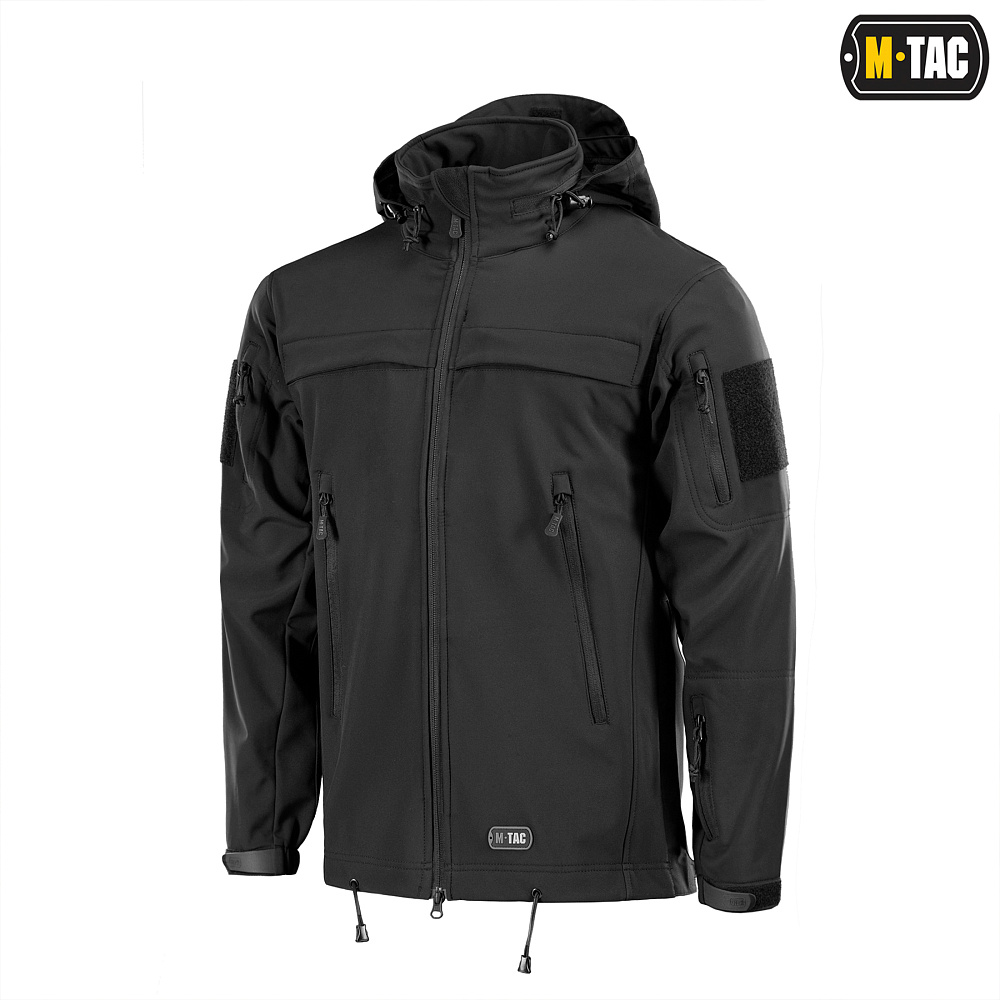 Куртка M-Tac Soft Shell Police Чорна СПЕЦПРОМ КР