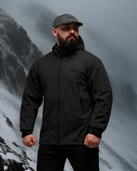 Куртка вітрівка BEZET WindBreaker чорний