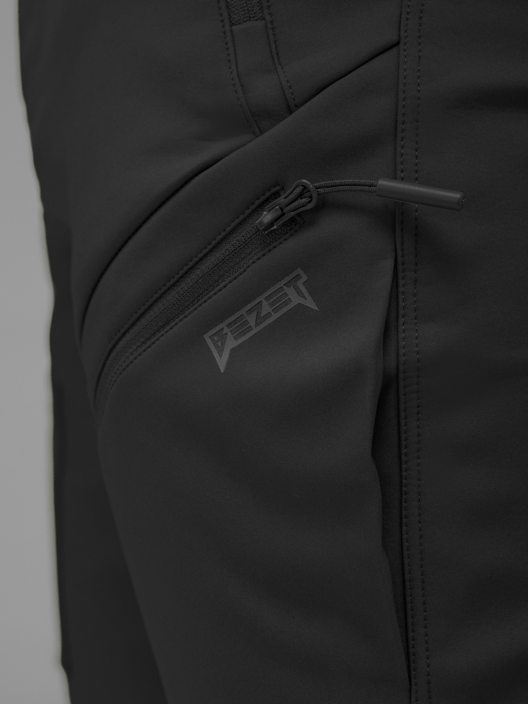 Брюки карго тактичні Softshell BEZET Techwear чорний - Фото 19