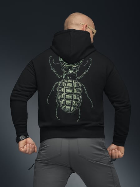 Худі BEZET Scarab Ops чорний