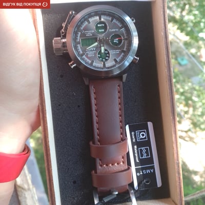 Чоловічий водостійкий тактичний годинник AMST Mountain - Фото 27