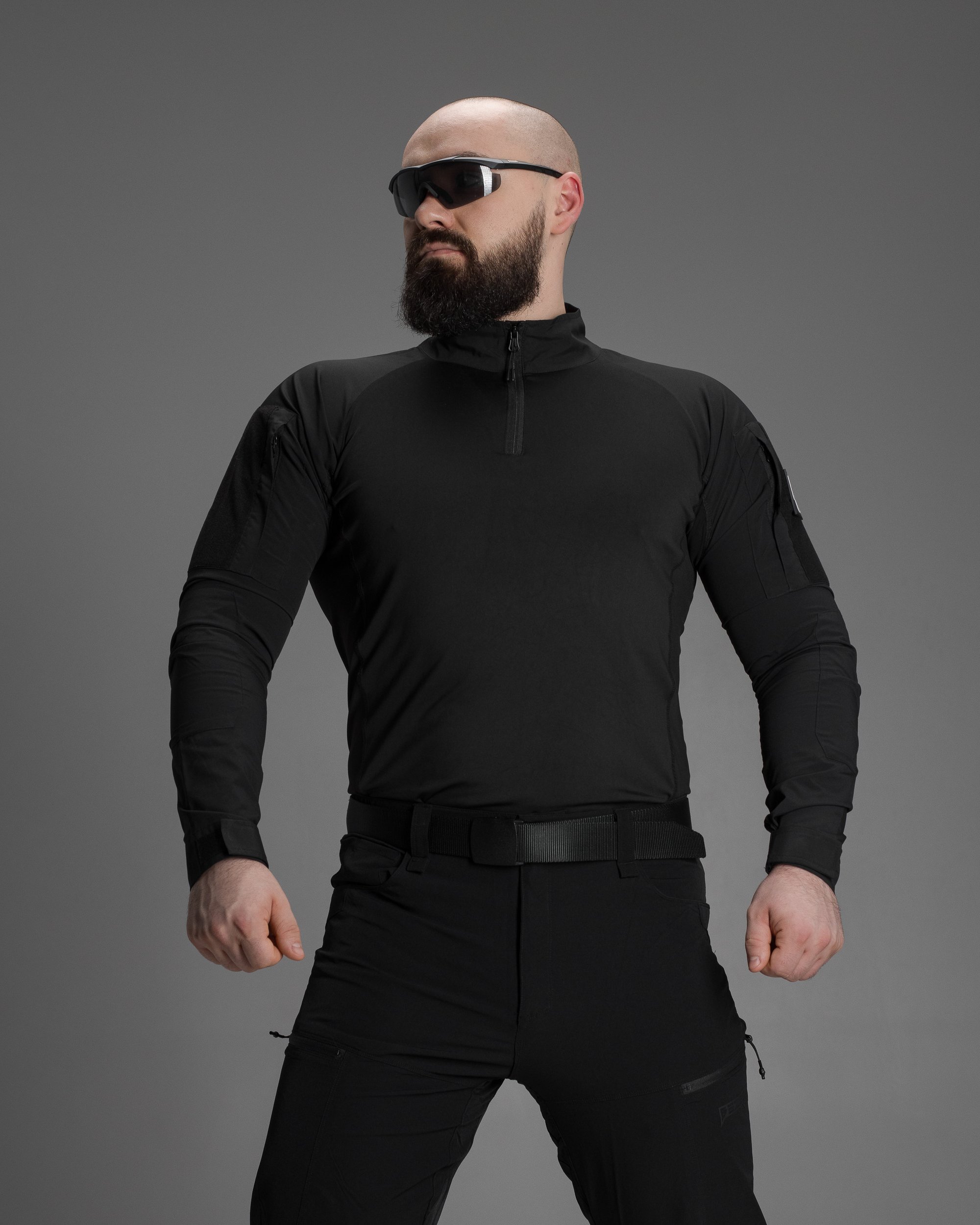 Рубашка тактическая мужская BEZET Combat черный - Фото 5
