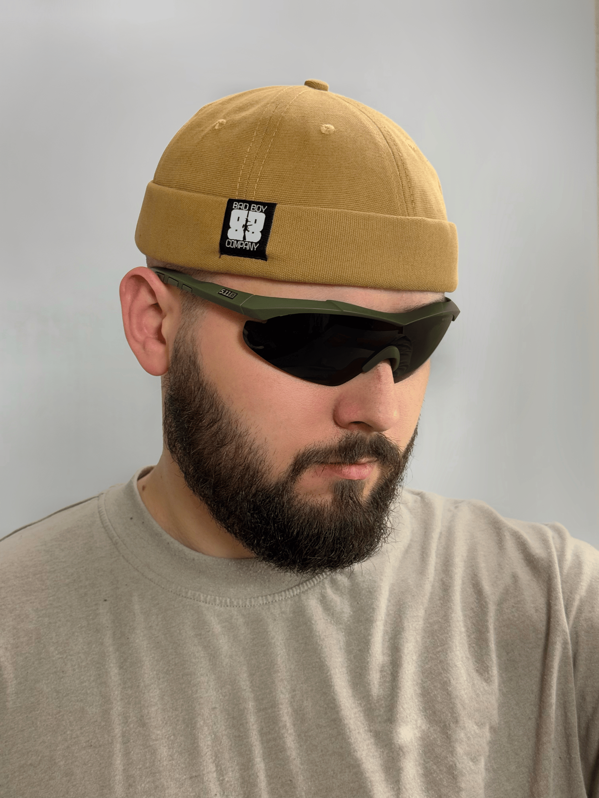 Кепка-докер койот Bad Boy Company