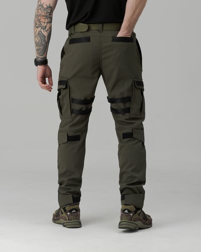Штани карго BEZET Aggressive хакі - Фото 5