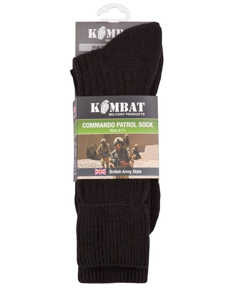 Шкарпетки KOMBAT UK Cadet Socks чорний KOMBAT