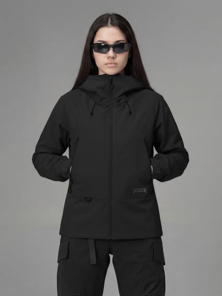 Куртка ветровка женская BEZET Trail черный