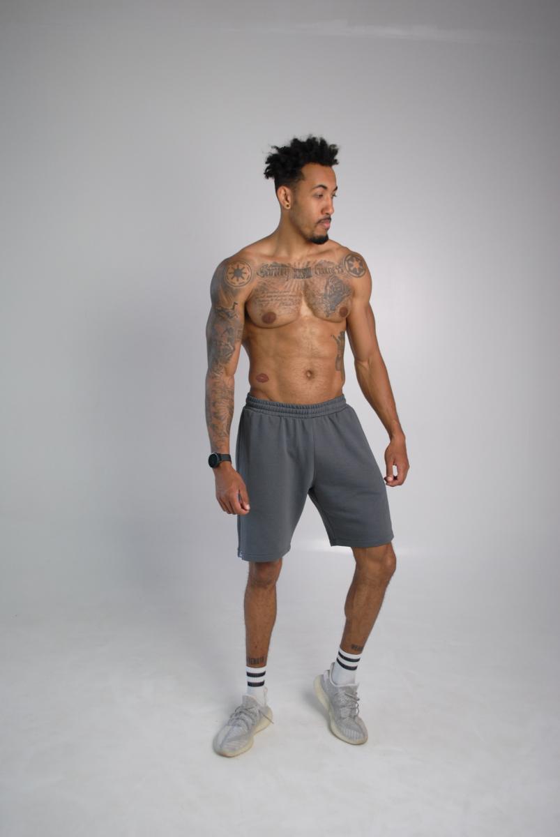 Чоловічі сірі шорти Hi mate
