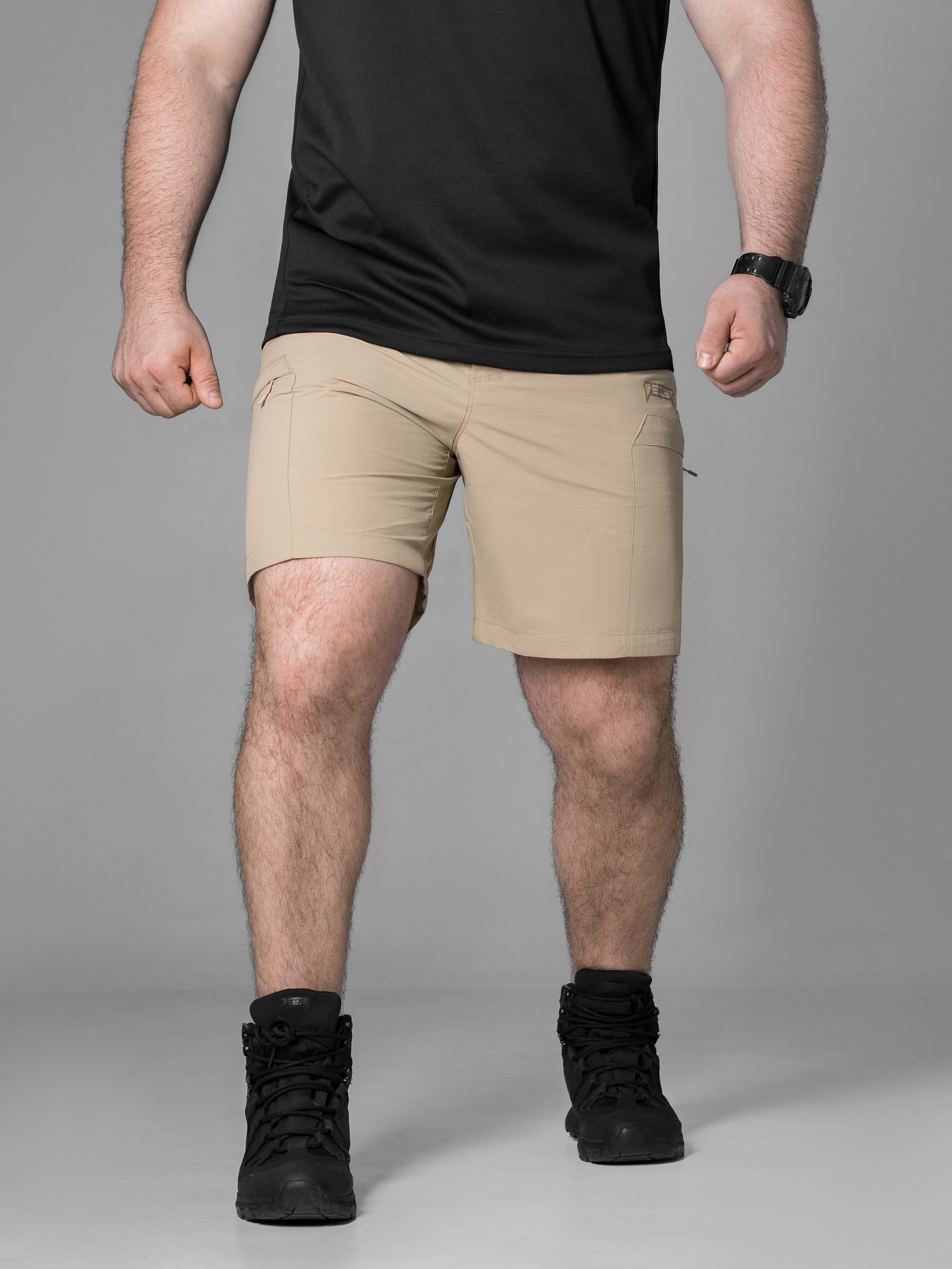 Шорти карго тактичні BEZET Urban пісочний - Фото 3