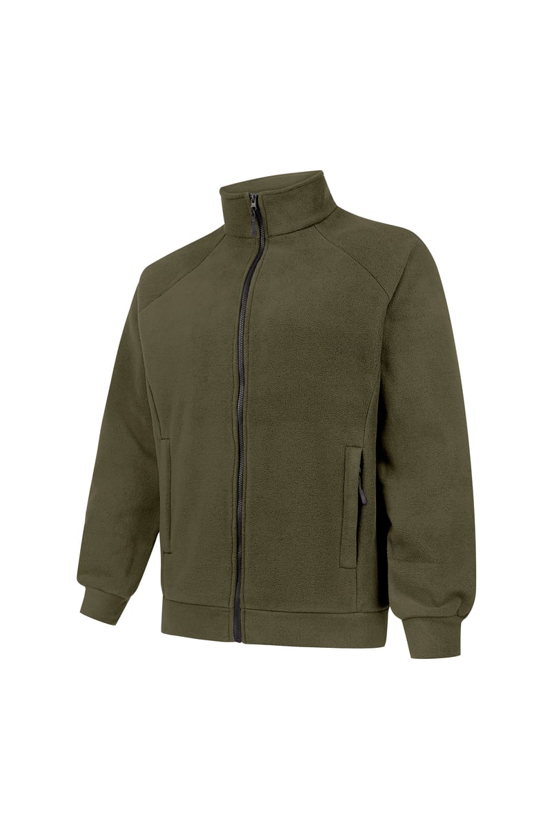 Кофта флісова Реглан NEW, темна олива PlusPlus