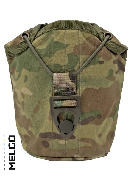 Чехол-подсумок для фляги 1 л Cordura 500 D Мультикам