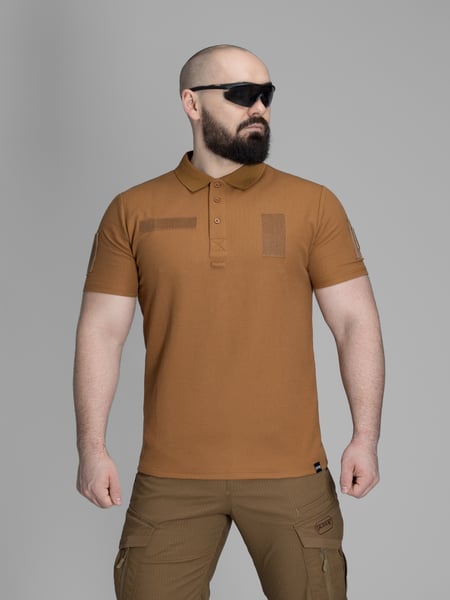 Футболка поло тактическая BEZET койот