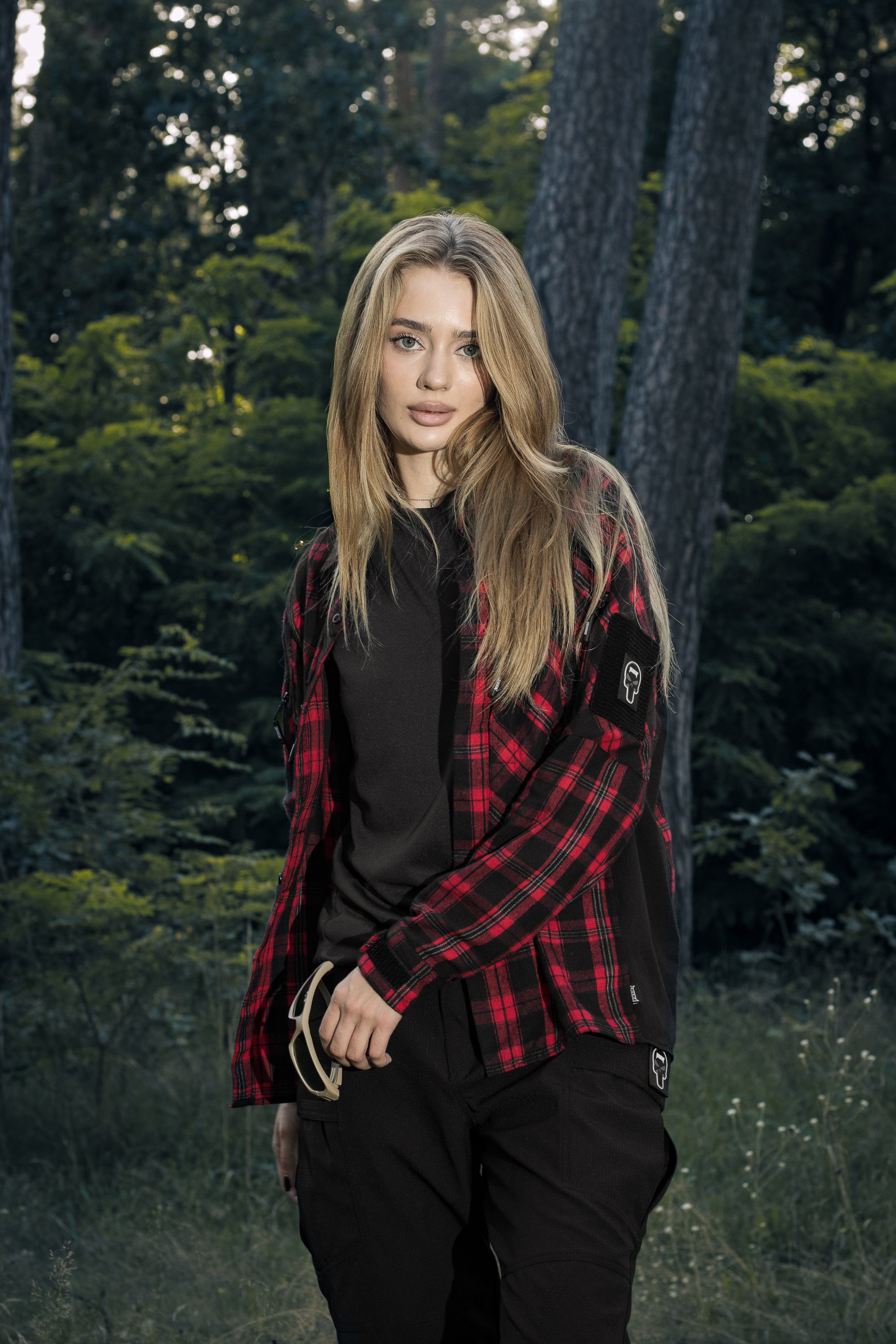 Сорочка фланелева жіноча BEZET Defender чорний/червоний - Фото 34