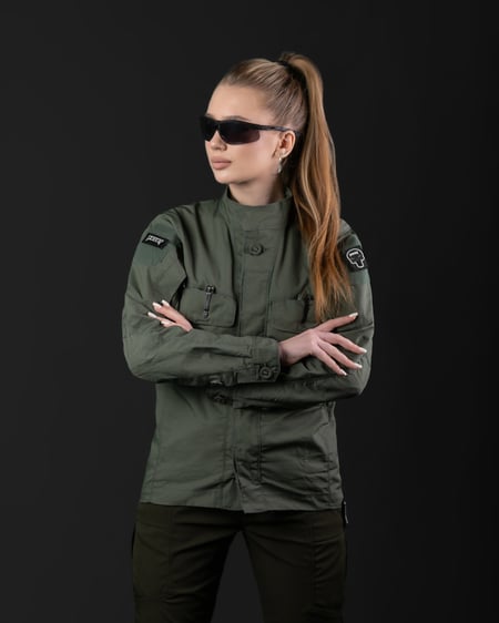 Тактичний жіночий китель BEZET Armor хакі