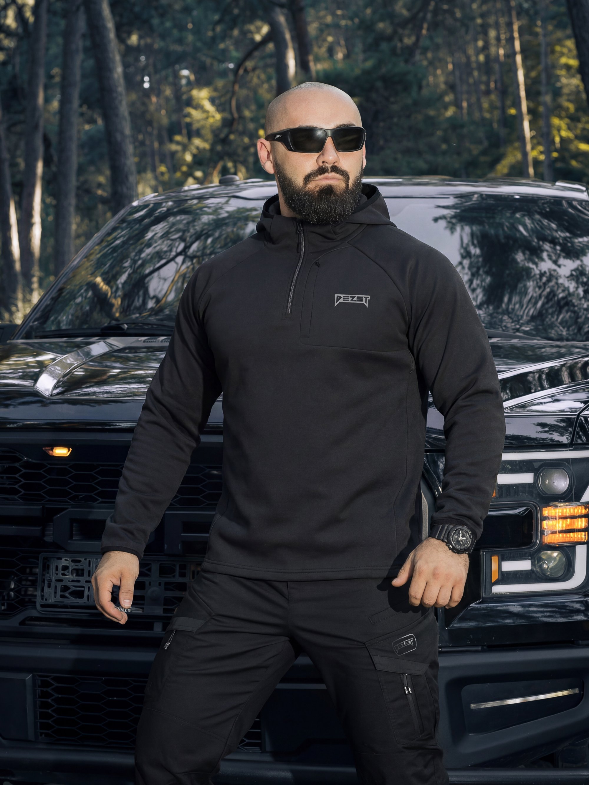 Кофта BEZET Motion чорний