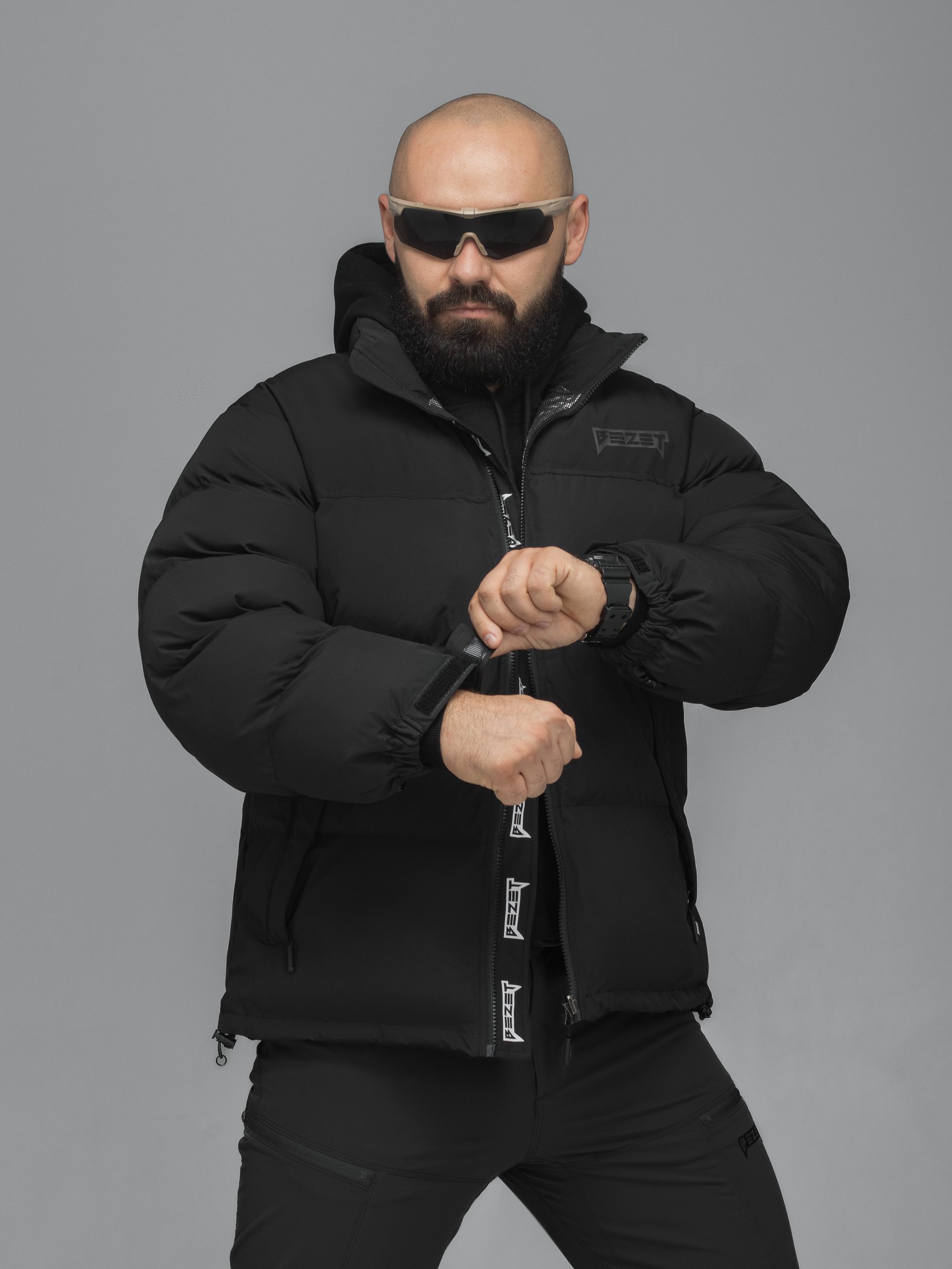 Куртка зимова BEZET Nord чорний - Фото 3