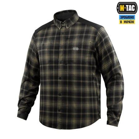Сорочка в клітинку M-Tac Redneck Shirt. Хакі