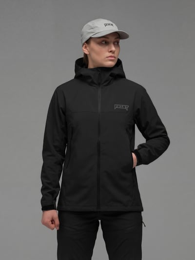 Куртка жіноча вітрівка BEZET WindBreaker чорний - Фото 1
