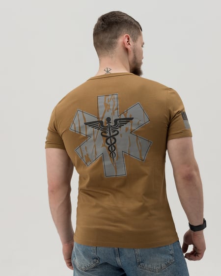Футболка BEZET Medic койот