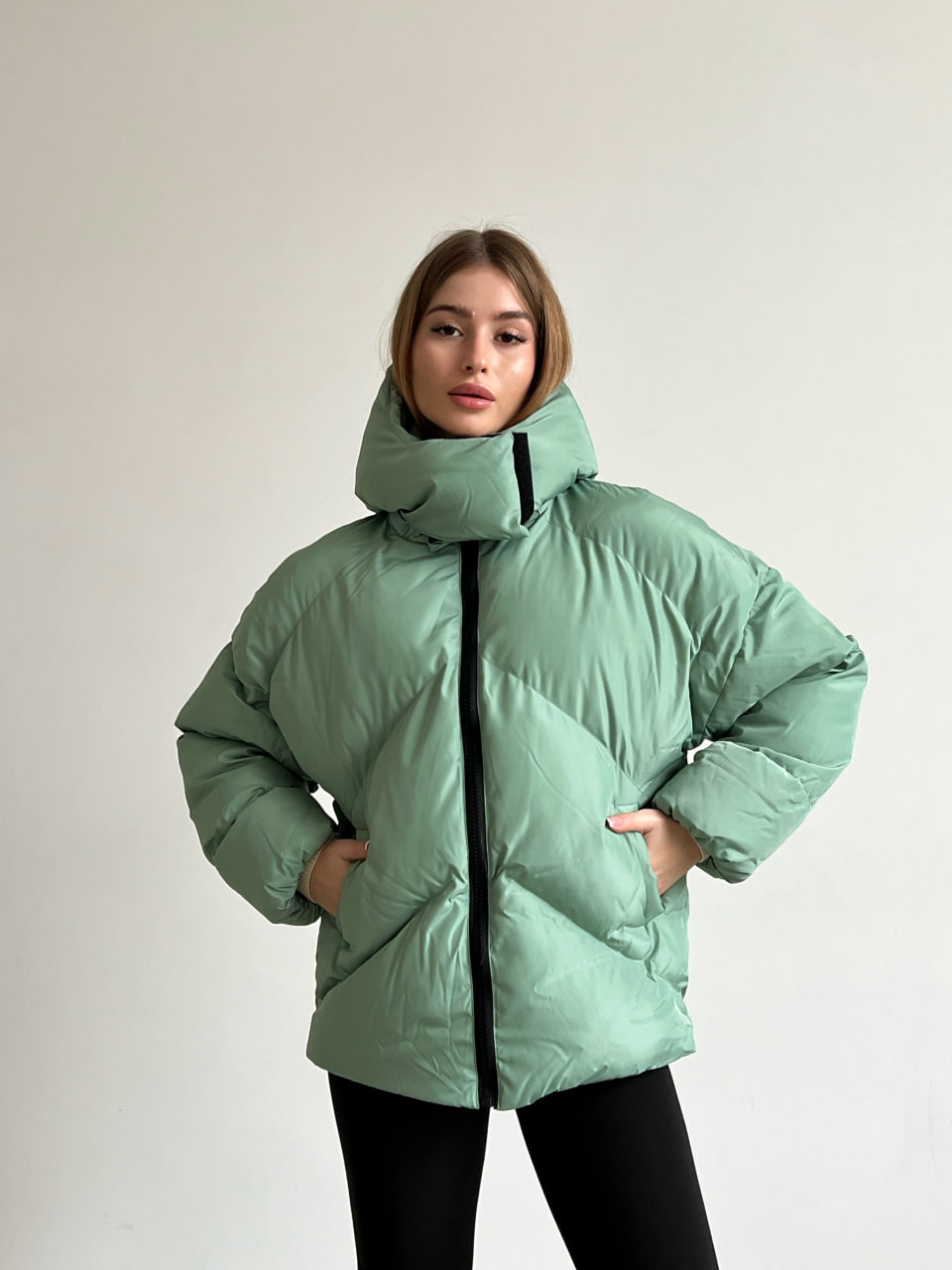 Женская зимняя куртка Reload - Quadro W мятная