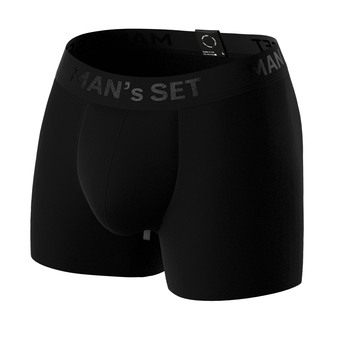 Чоловічі анатомічні боксери Intimate 2.0 Black Series Micromodal, чорний MansSet