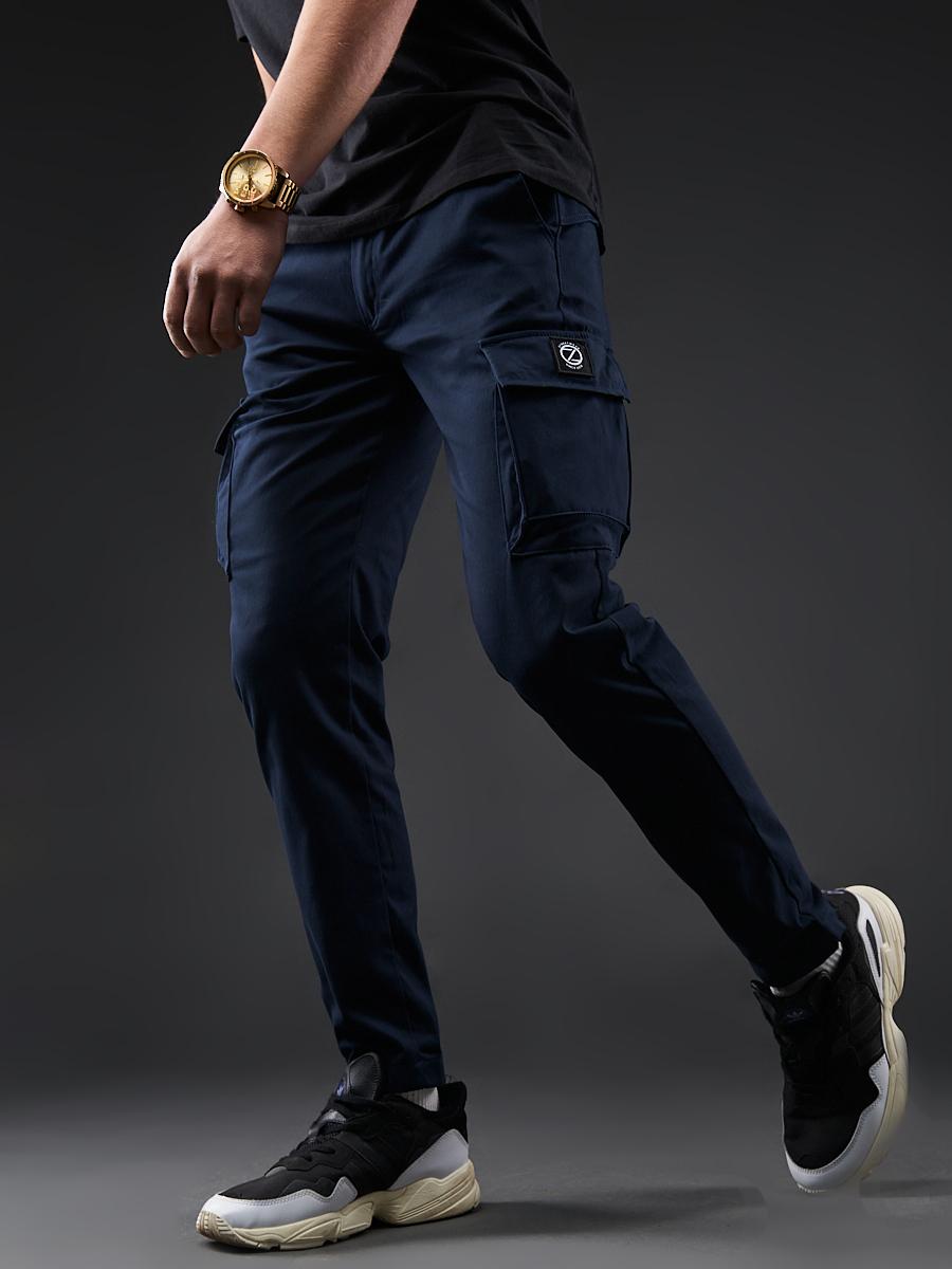 Карго брюки BEZET Hunter dark blue'20