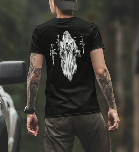 Футболка Ghost чорна We feel