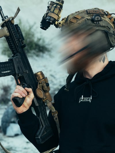 Худі BEZET Fighter чорний - Фото 17
