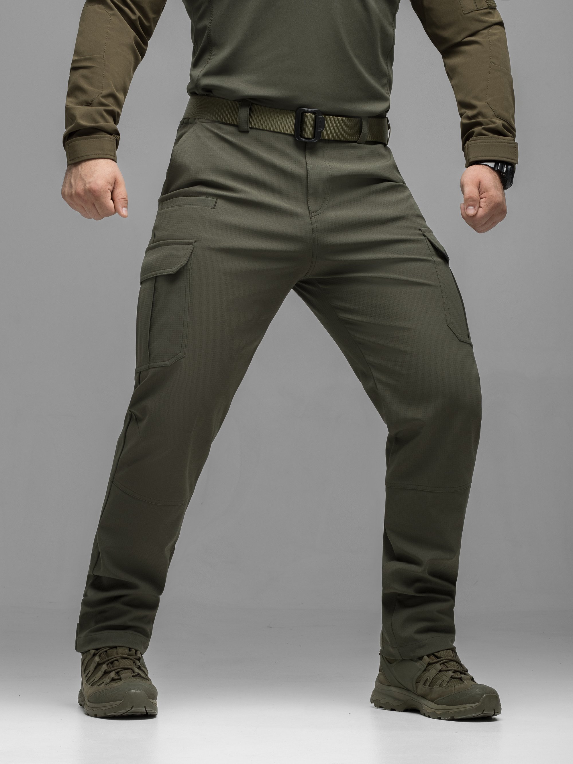 Штани карго тактичні BEZET Basic хакі - Фото 3