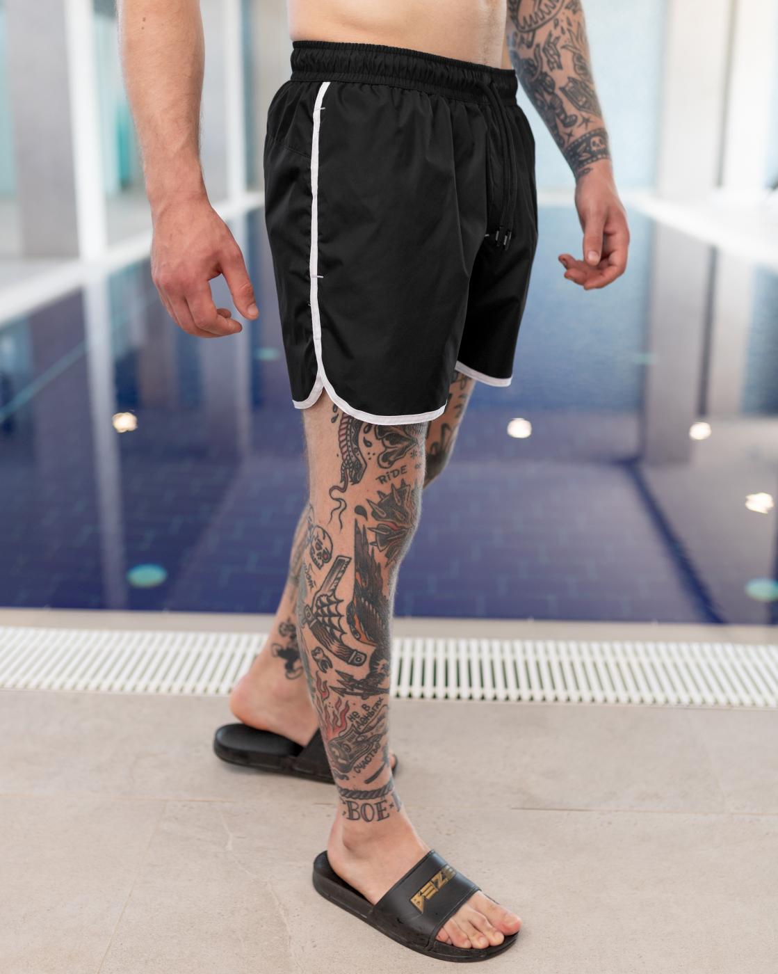 Шорти плавальні BEZET Aqua чорний - Фото 2