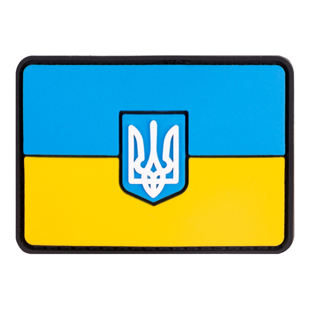 ПВХ патч "Флаг" желто-голубой - Brand Element