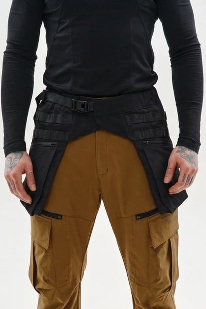 Накладний пояс з нейлону з кишенями на блискавках "Букуро" TURWEAR