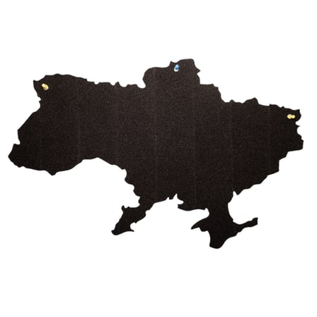 Патч Панель "Мапа України" 140*90 см Brand Element
