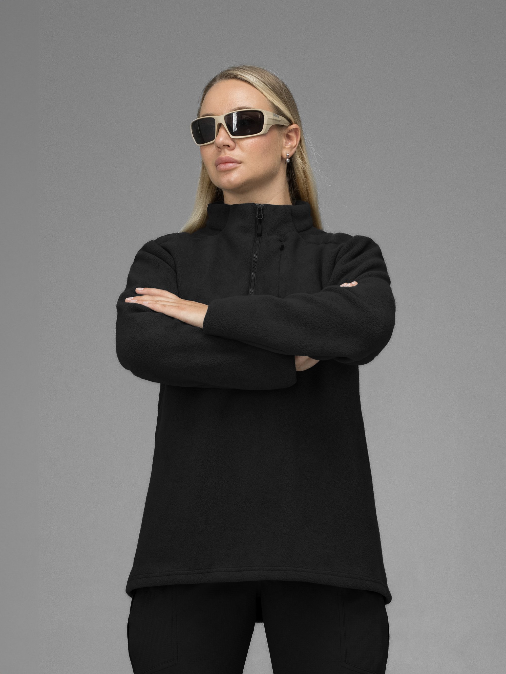 Кофта флісова жіноча BEZET Frostline чорний - Фото 6