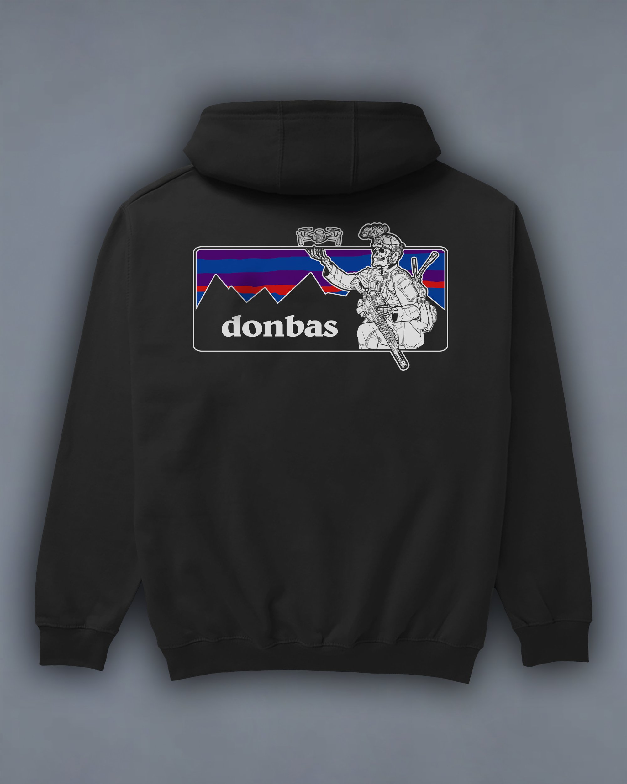 Худи на флисе / без флиса "Donbas" We feel