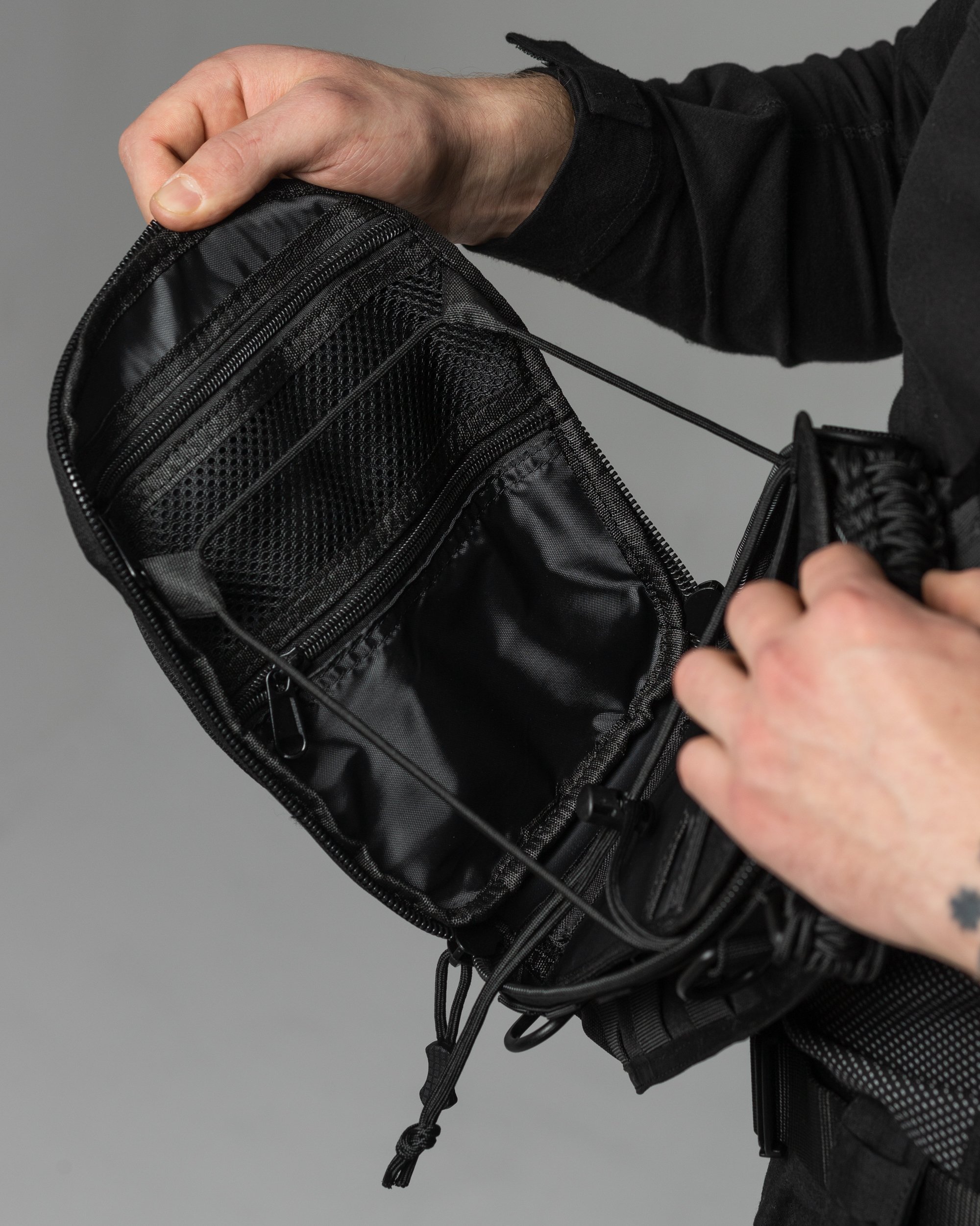 Месенджер BEZET Конвой 2.0 чорний - Фото 25