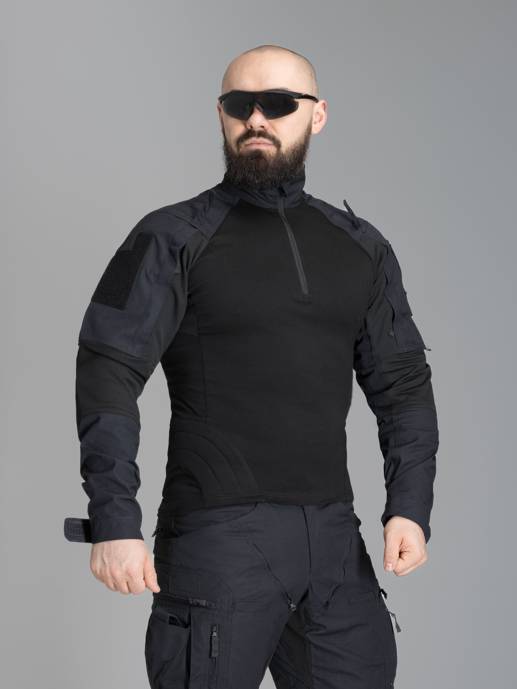 Сорочка бойова BEZET Штурм чорний - Фото 6