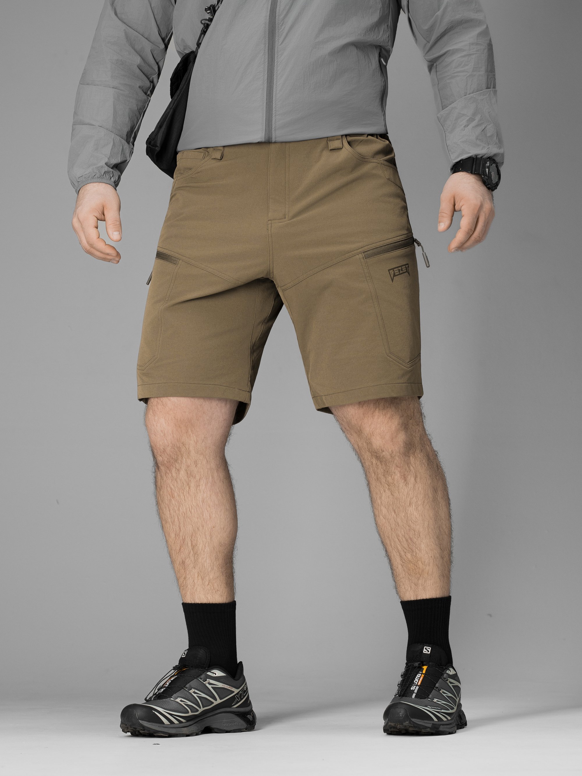 Шорты карго тактические BEZET TactDry песочный