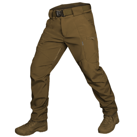 Штани Camotec SoftShell Vent Mesh Койот KOMBAT