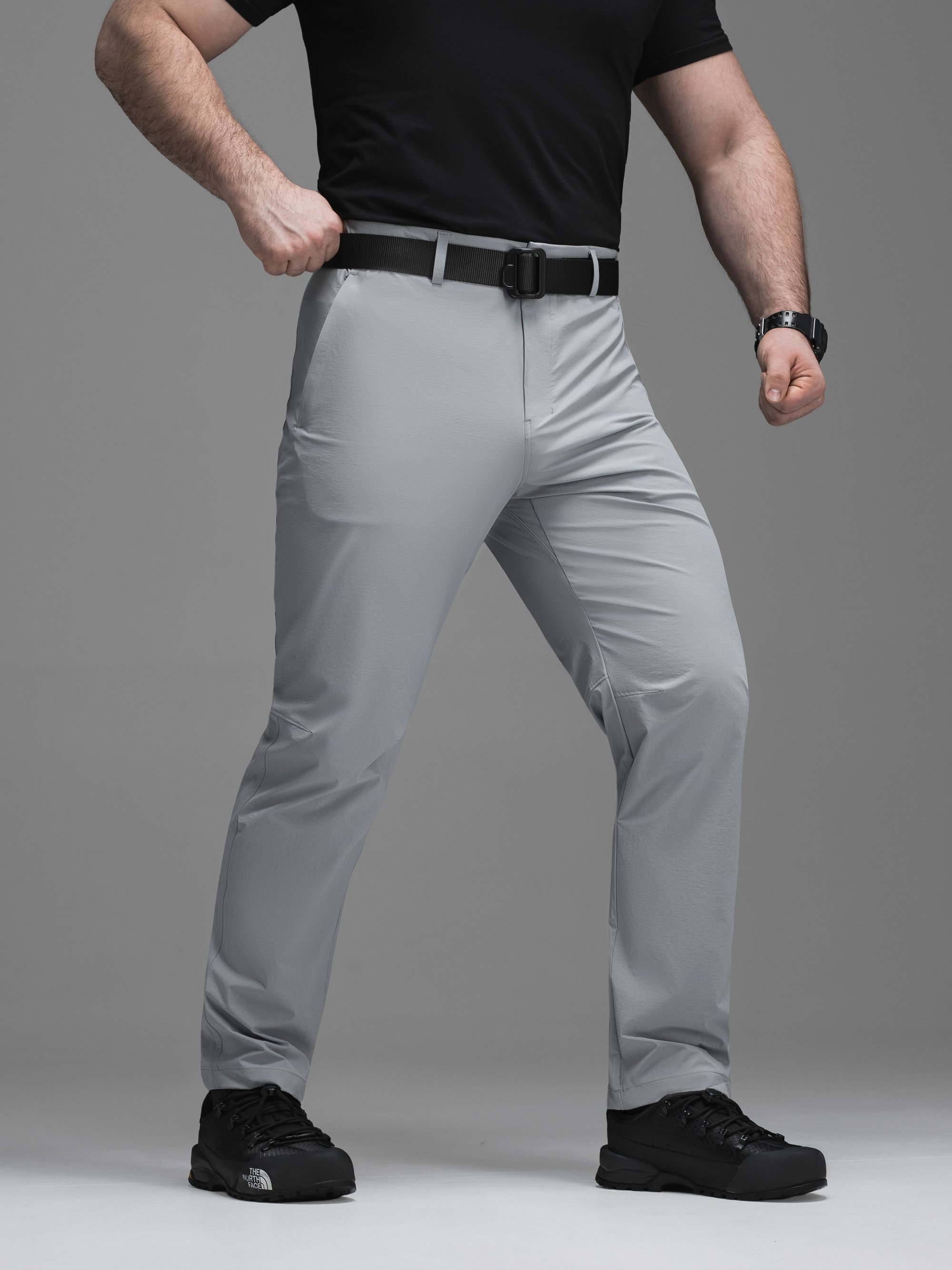 Брюки BEZET Decent сірий - Фото 10