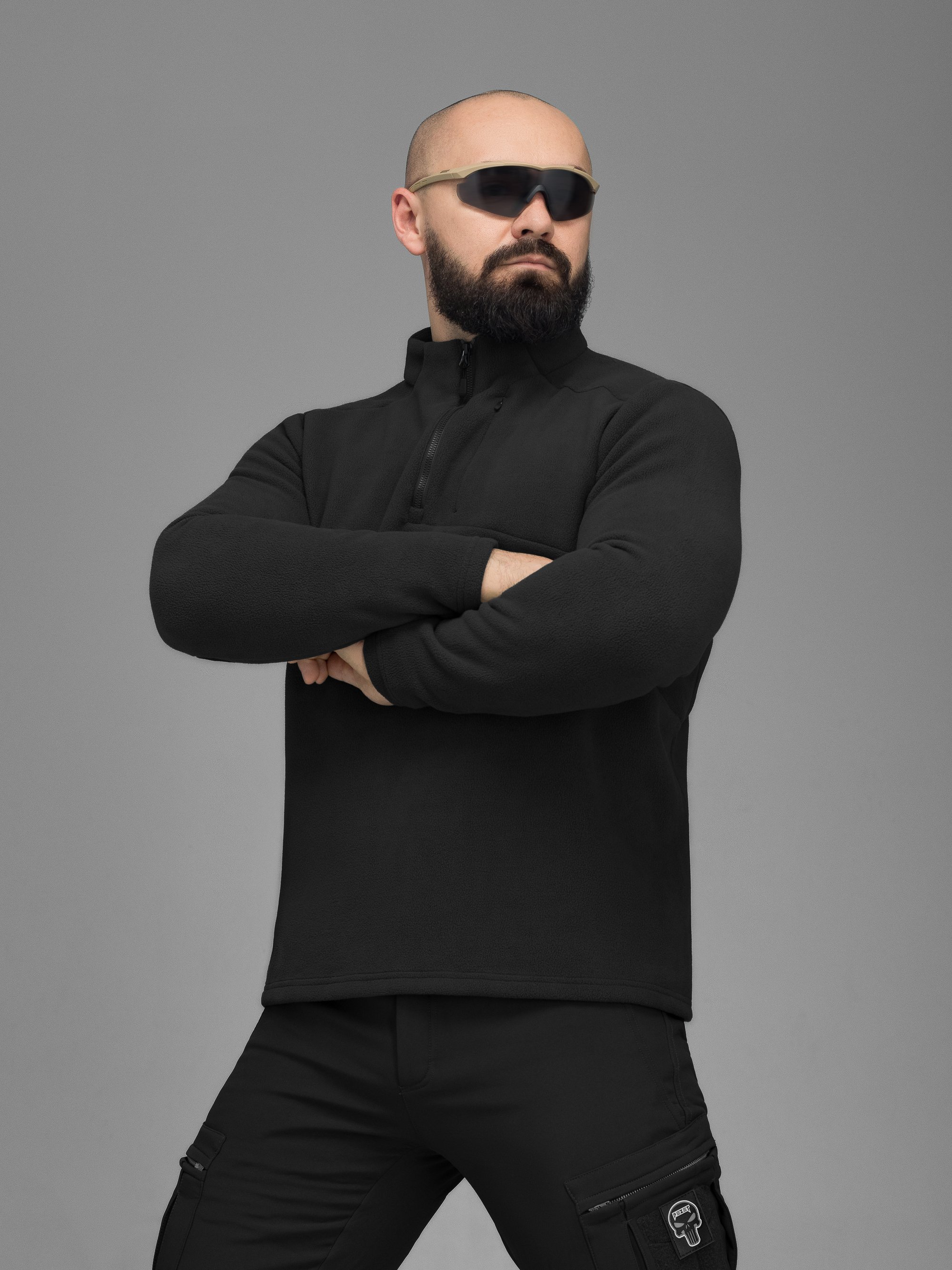 Кофта флісова BEZET Frostline чорний - Фото 7