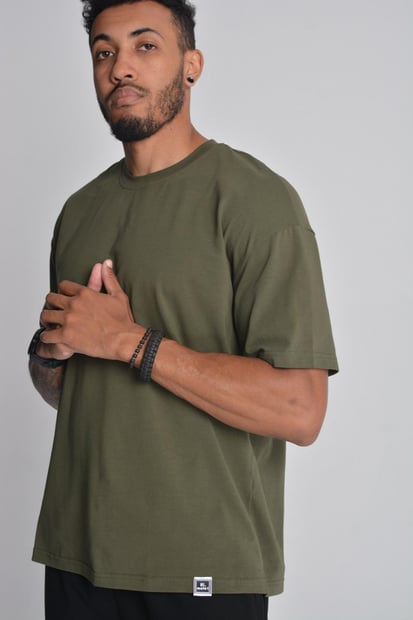 Футболка Oversize хакі Hi Mate