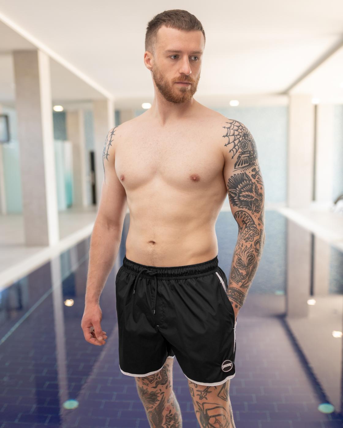 Шорти плавальні BEZET Aqua чорний - Фото 1