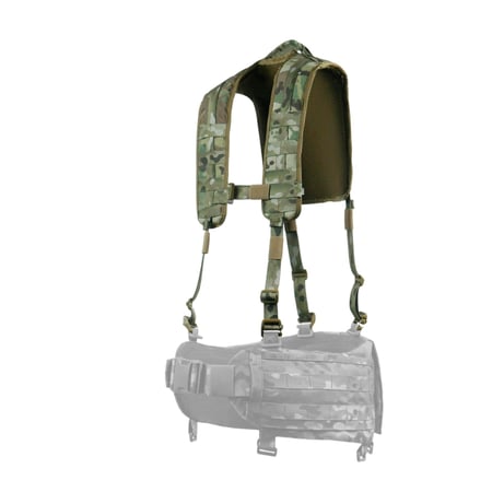 Лямки для ременно-плечевой системы (РПС) Militex | Cordura 1000D | мультикам KIBORG